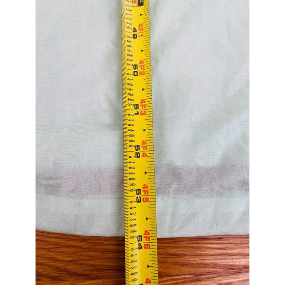 Vintage NWT Shadowline Nightgown with Embroidered Detail, Size Small, Mint Green - Picture 8 of 8